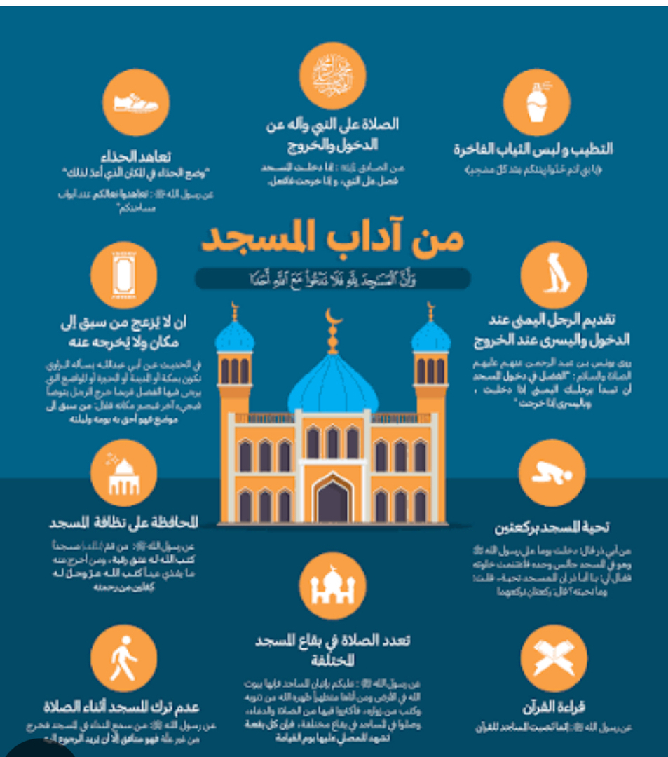 آداب المسجد