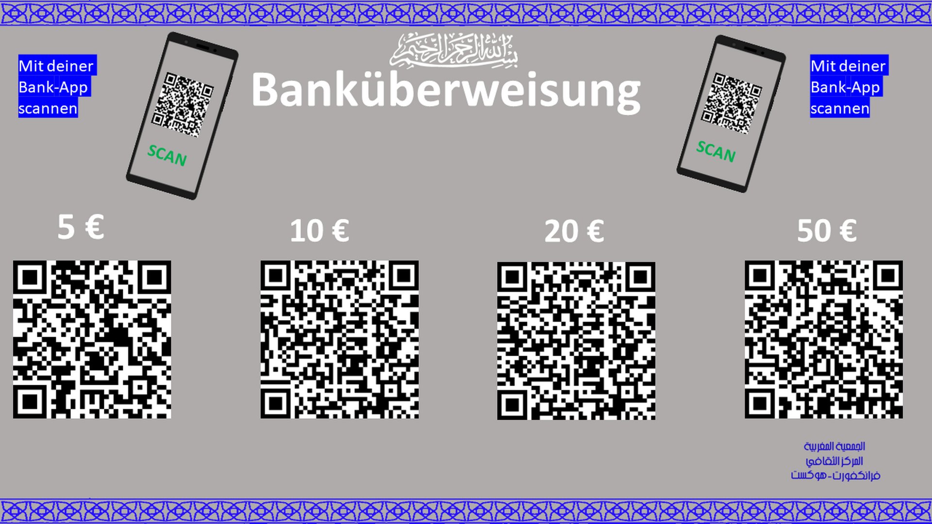 Banküberweisung