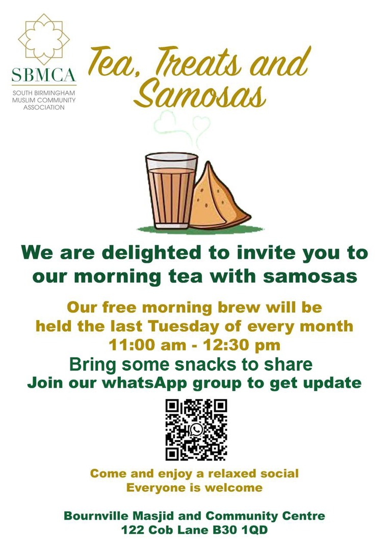 Tea, Treats & Samosas