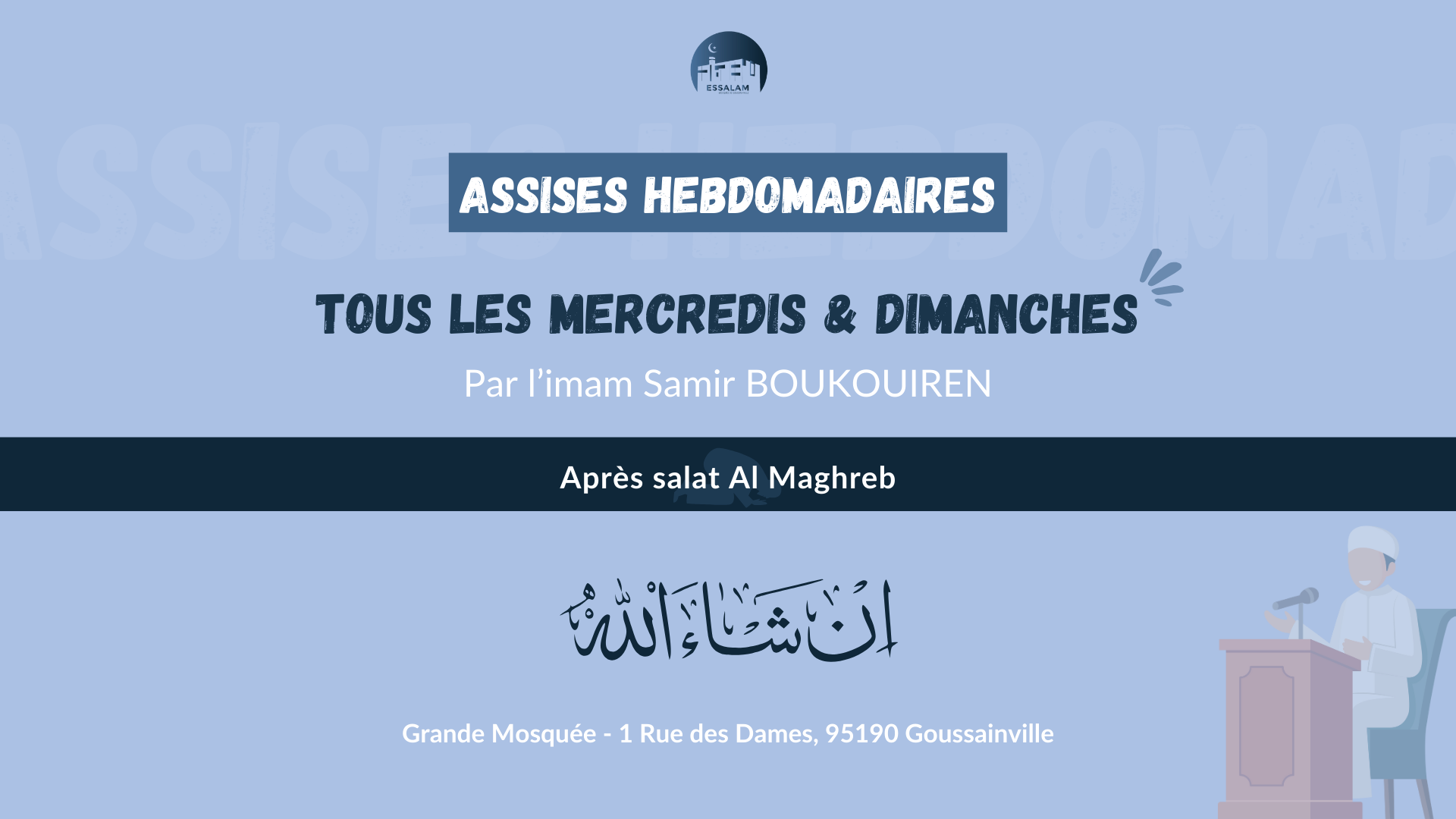 Assises hebdomadaires