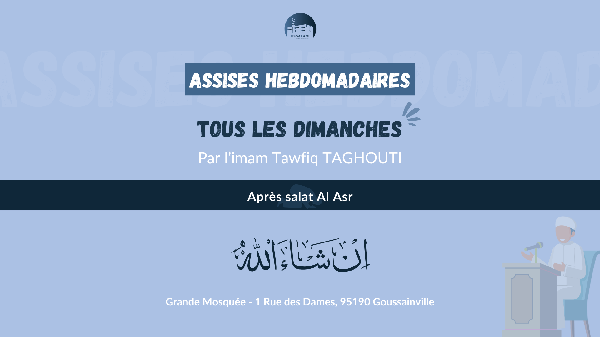 Assises hebdomadaires