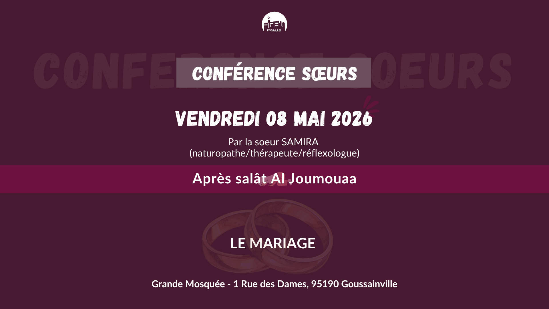 Conférence sœurs