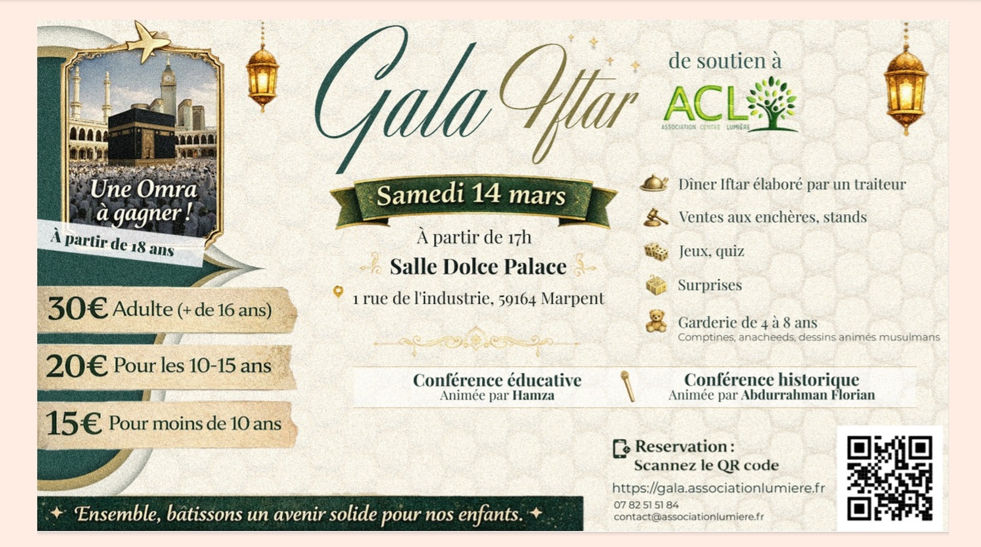 Iftar Association ACL à Maubeuge