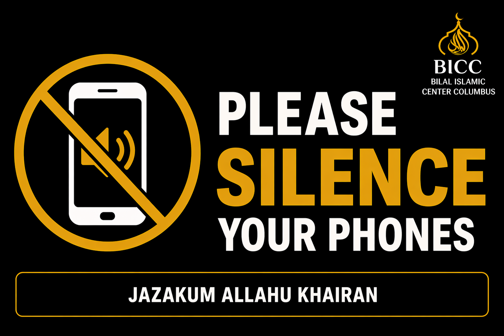 PLEASE SILENCE YOUR PHONES