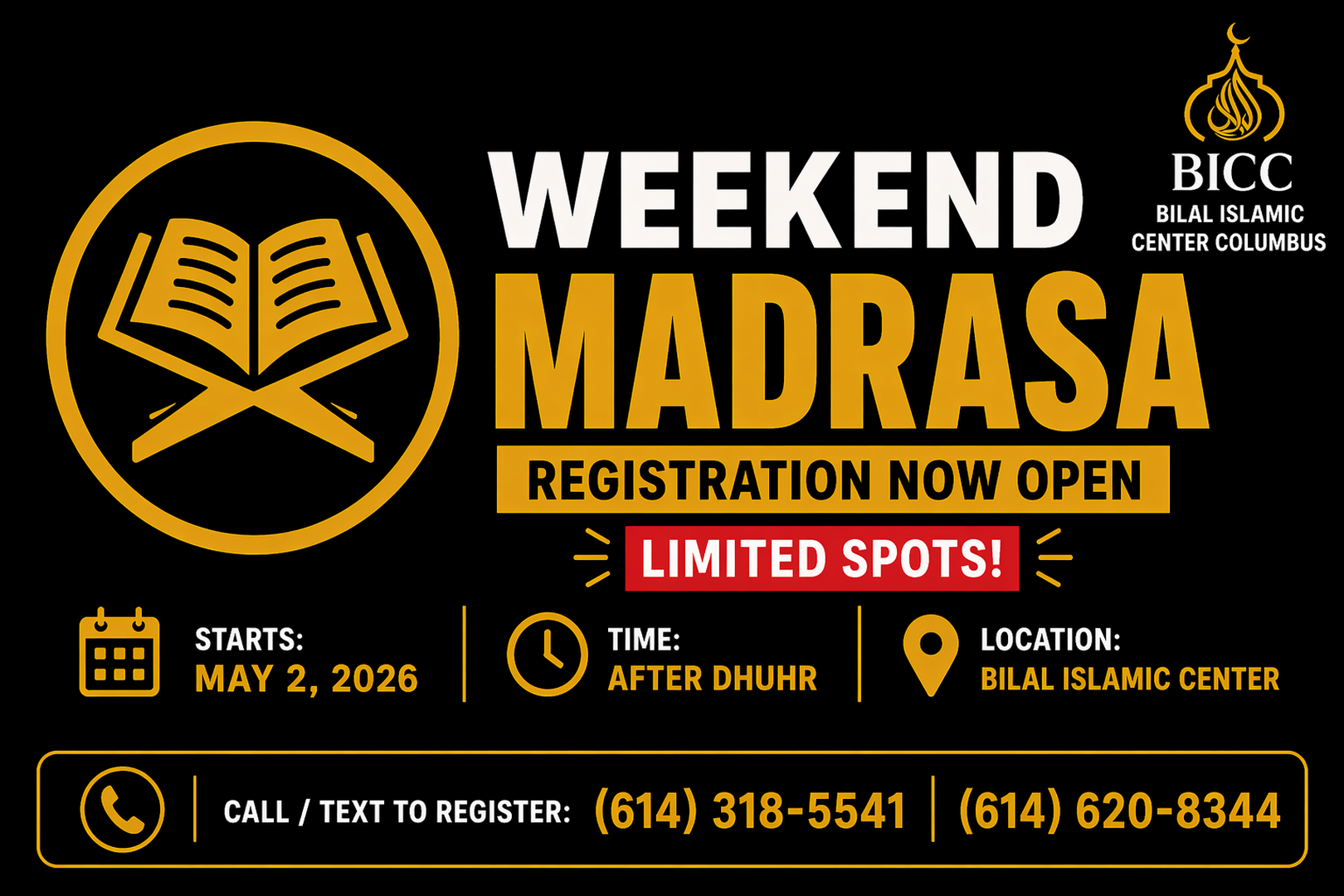 WEEKEND MADRASA
