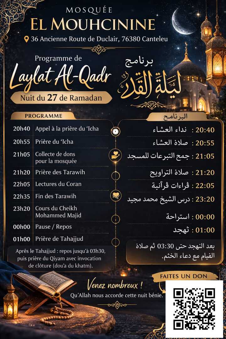 Programme Laylat Al-Qadr