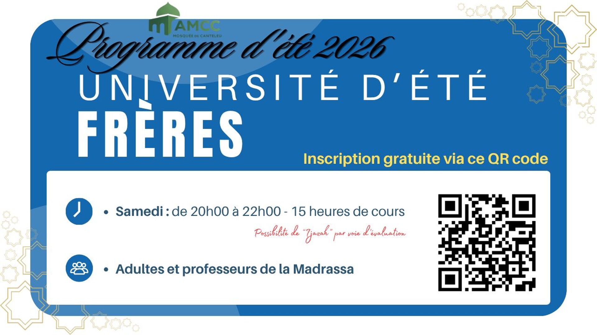 Programme d'été 2026 /5