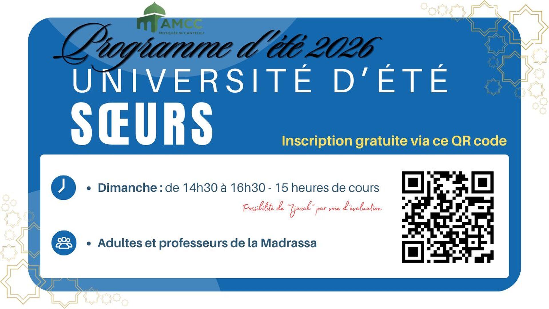 Programme d'été 2026 /6