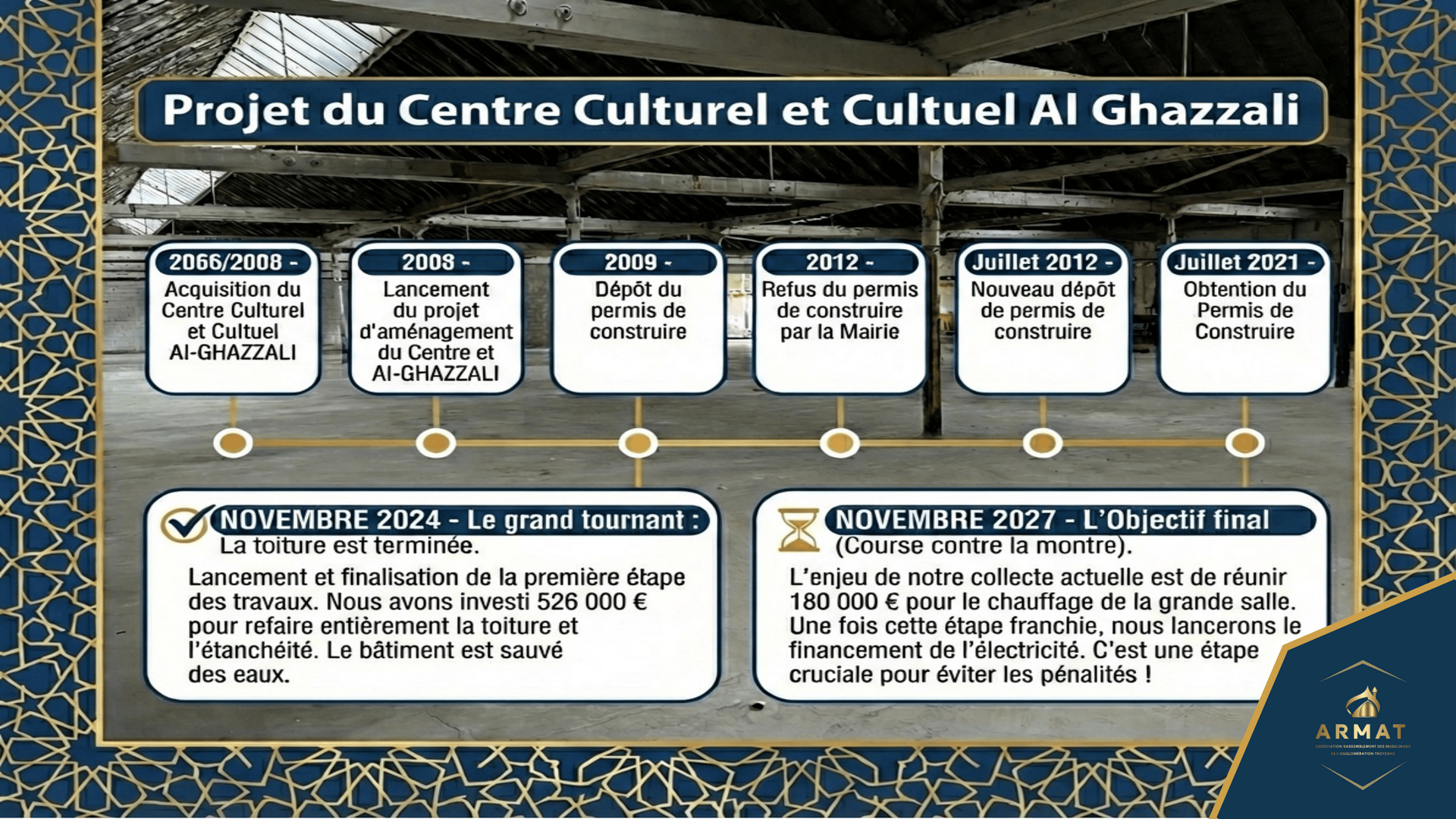 Avancées concrètes, l'effort continue
