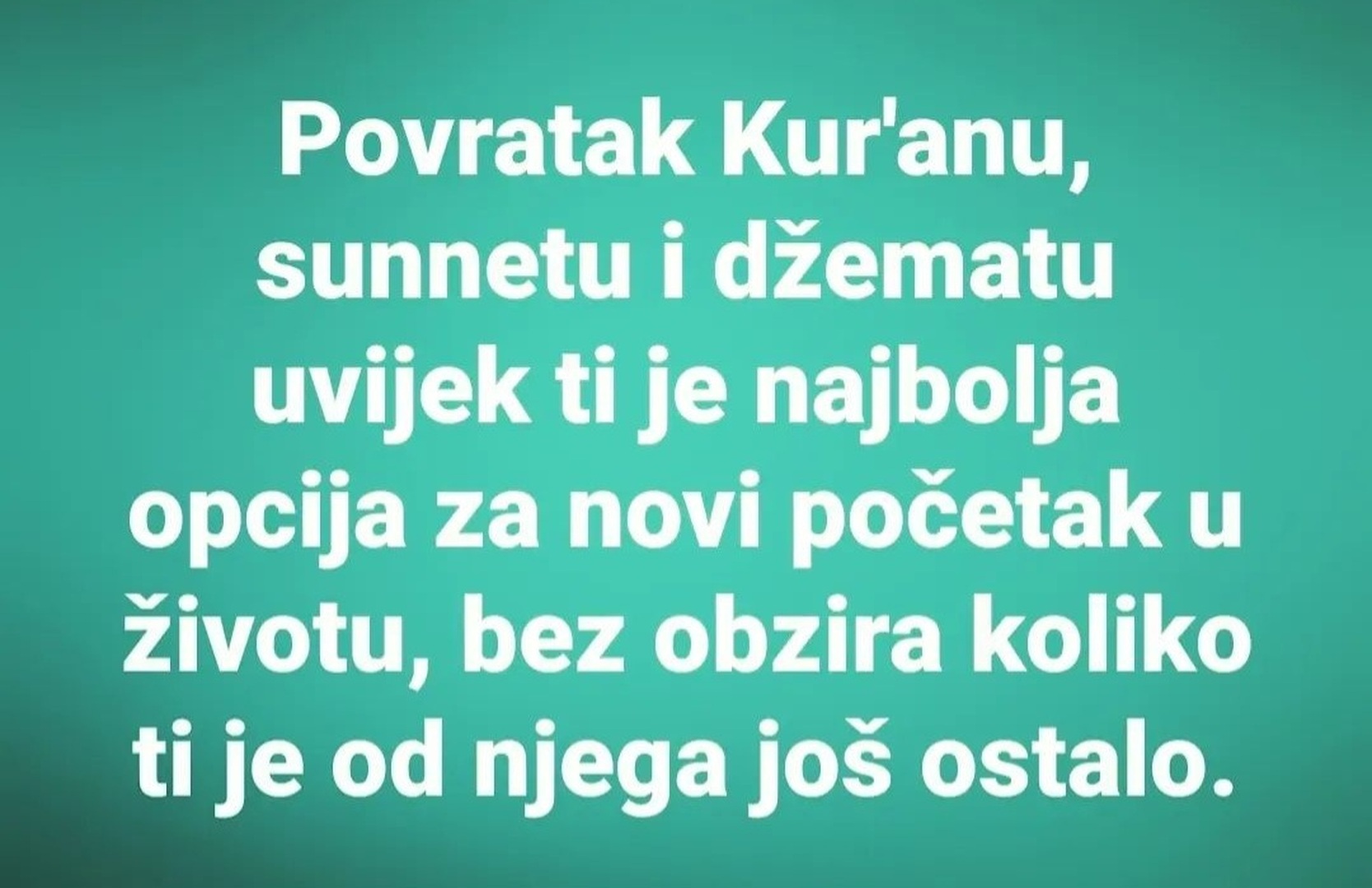 Kur'an i sunnet