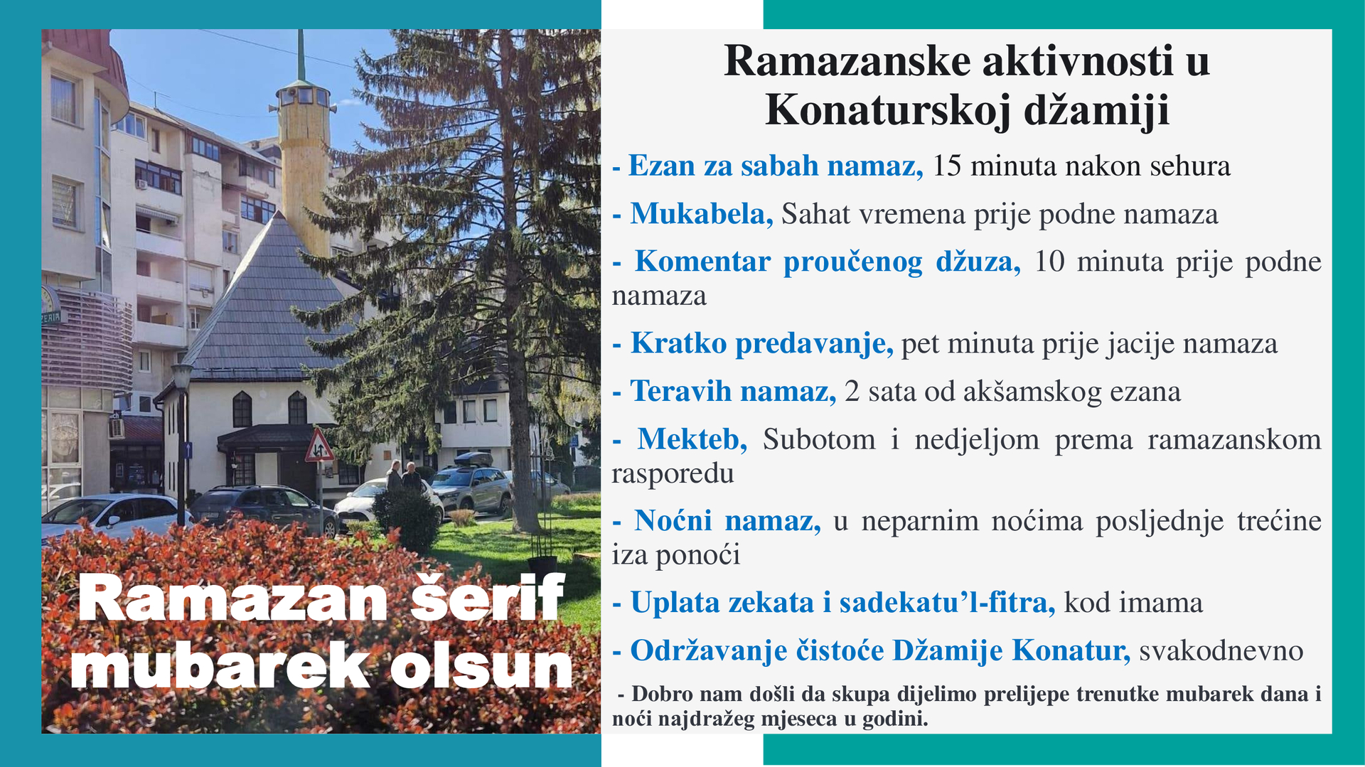Ramazanske aktivnosti