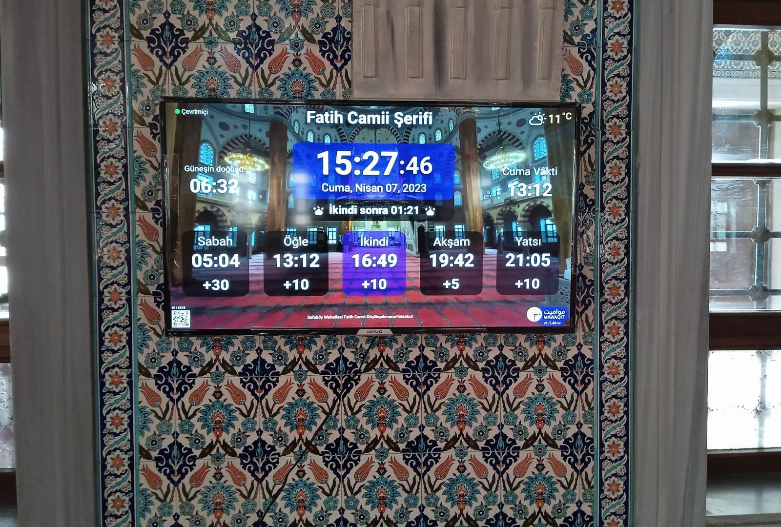 FATİH CAMII ŞERİFİ