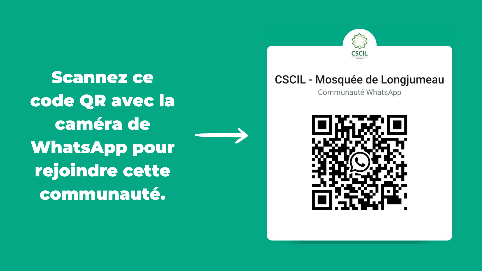 Communauté WhatsApp du CSCIL