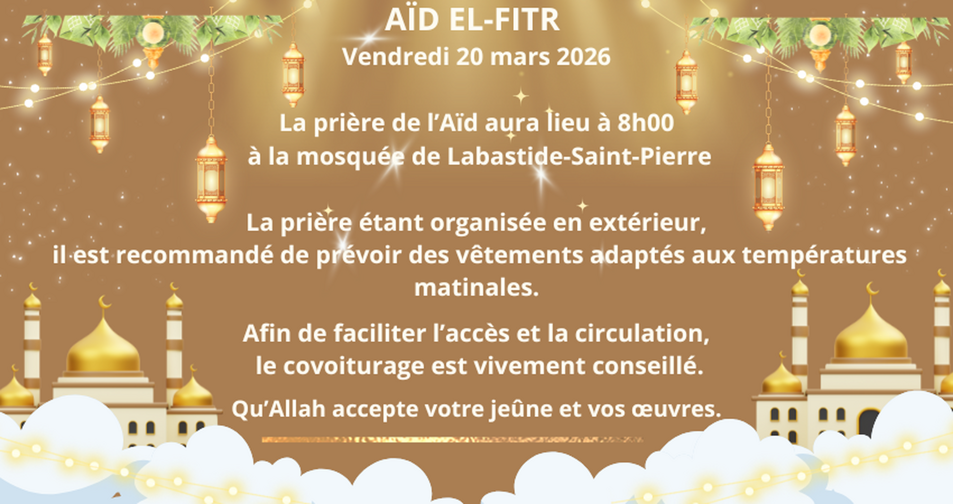 Aïd fitr 2026