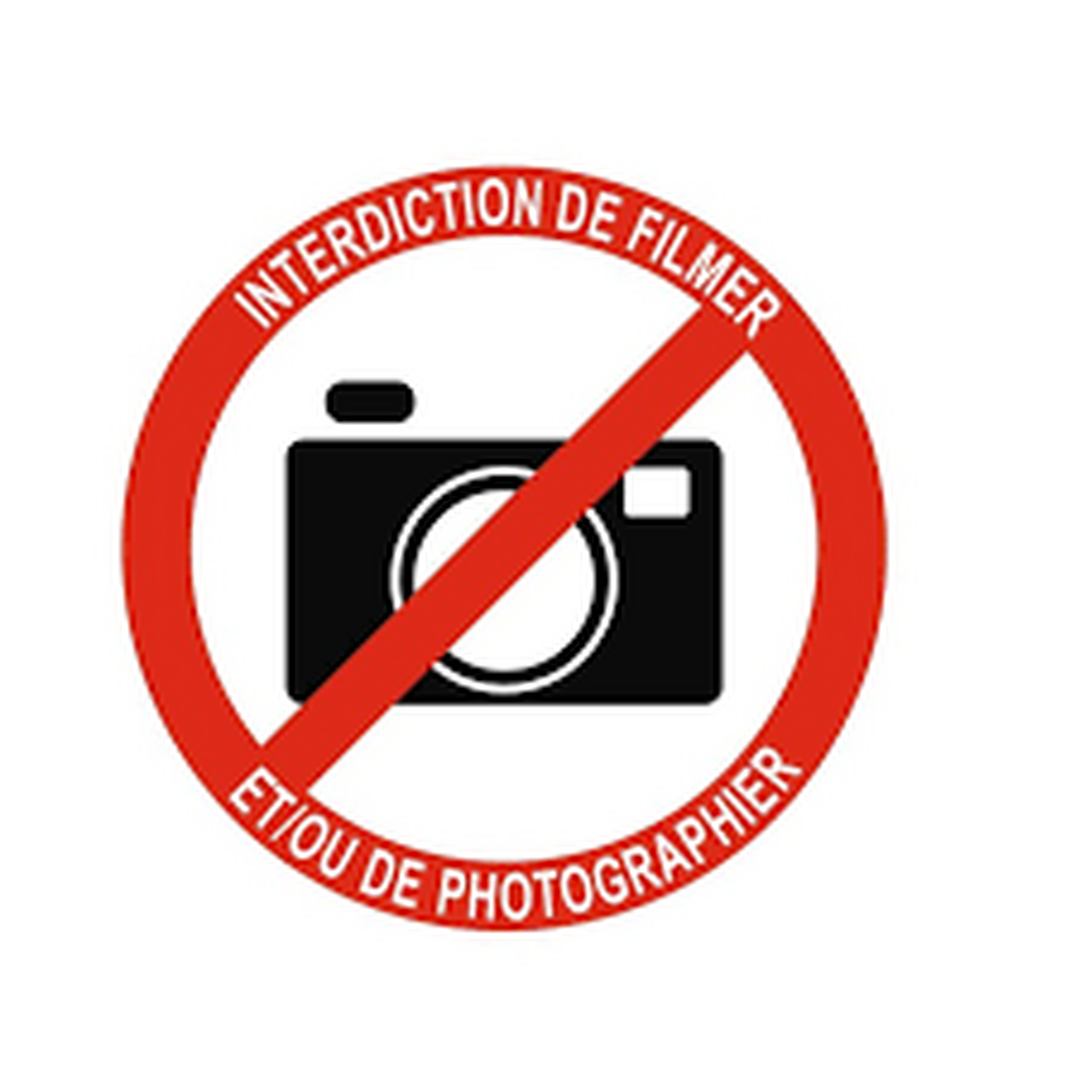 Interdiction de filmé