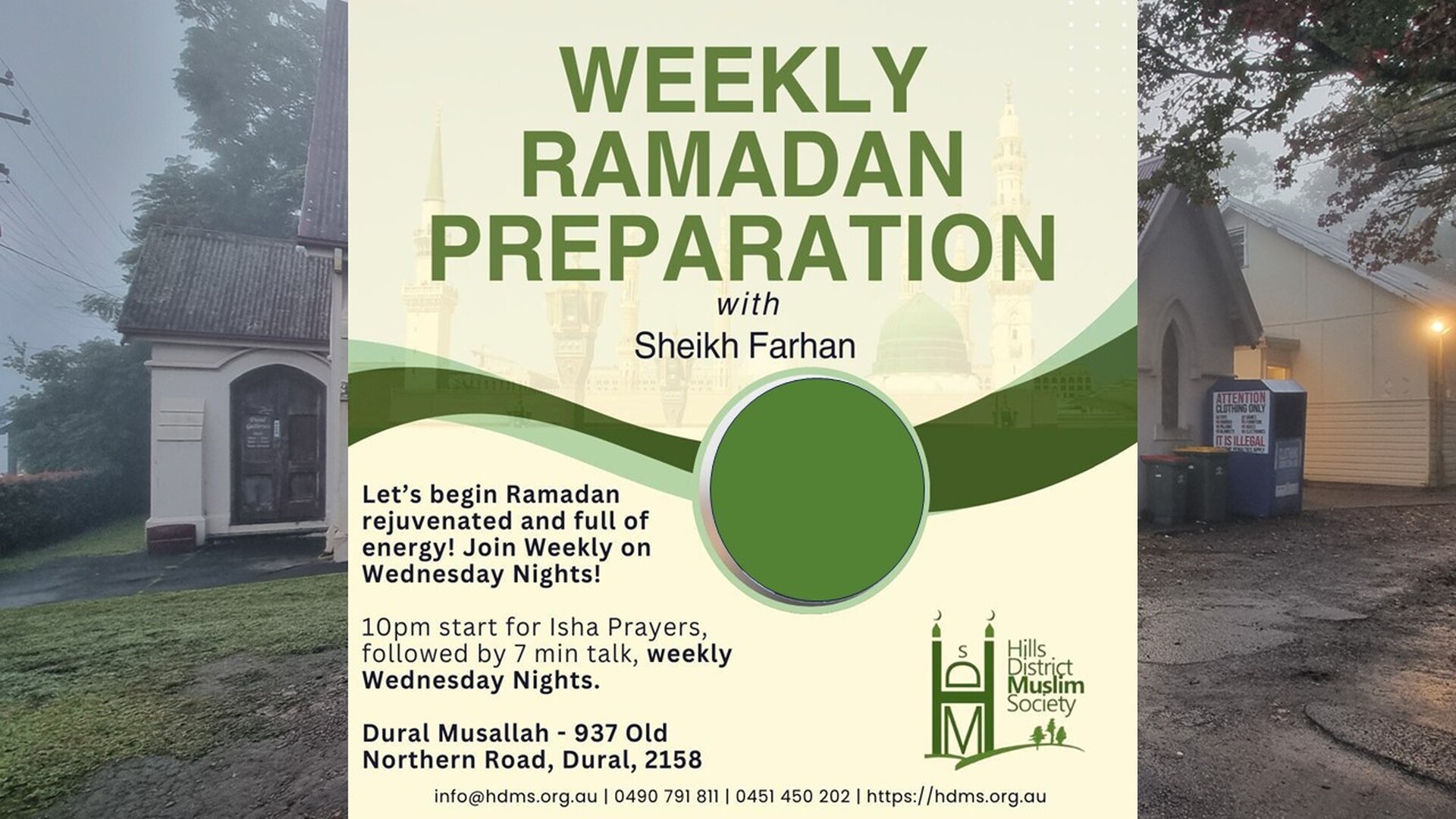 Weekly Ramadan Prepration
