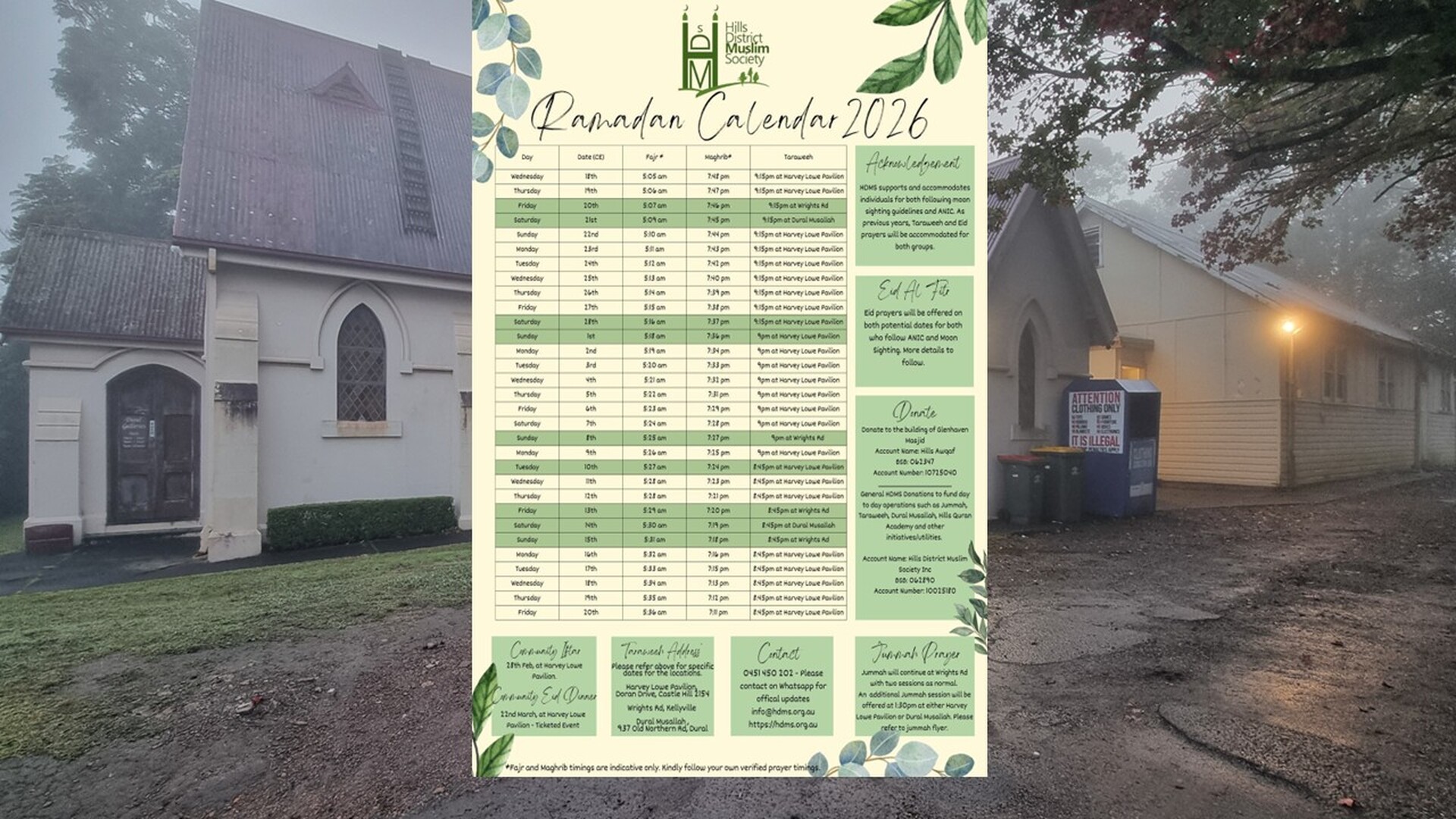 Ramadan Calendar 2026