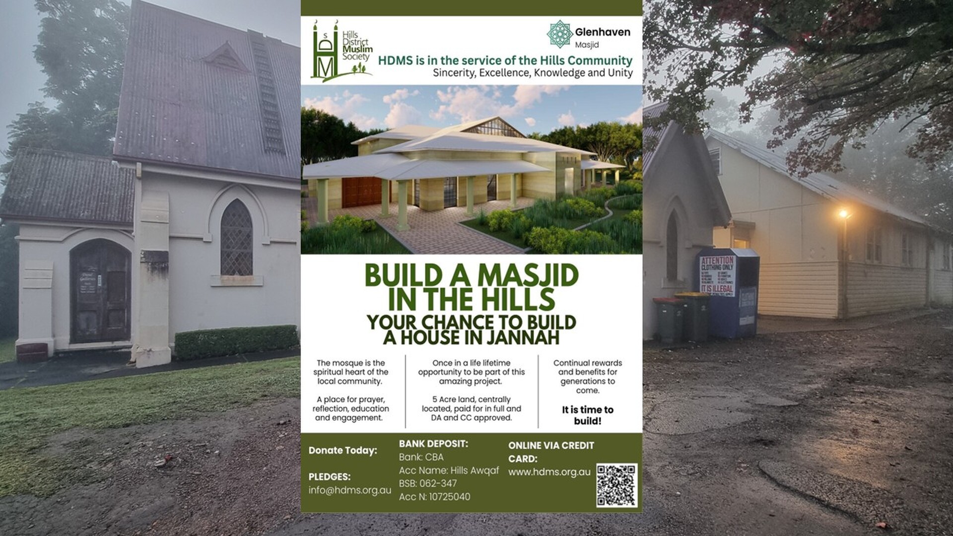 Build a Masjid in The Hills