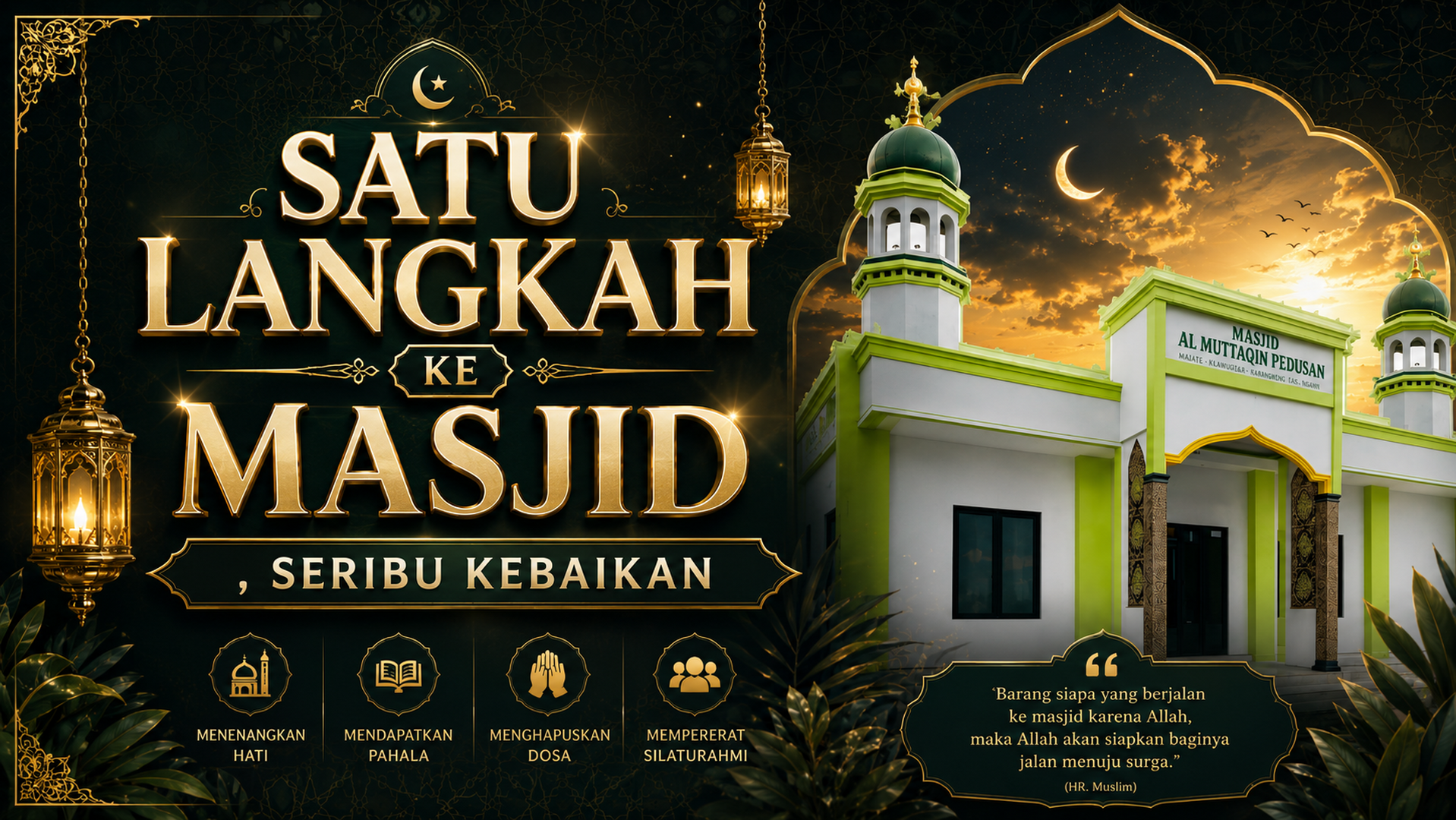 slogan masjid