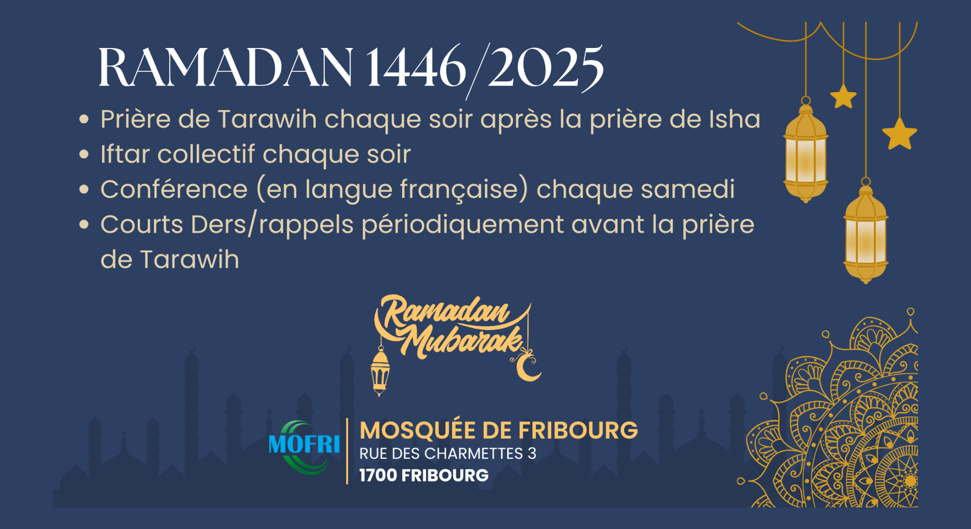 Ramadan Activités