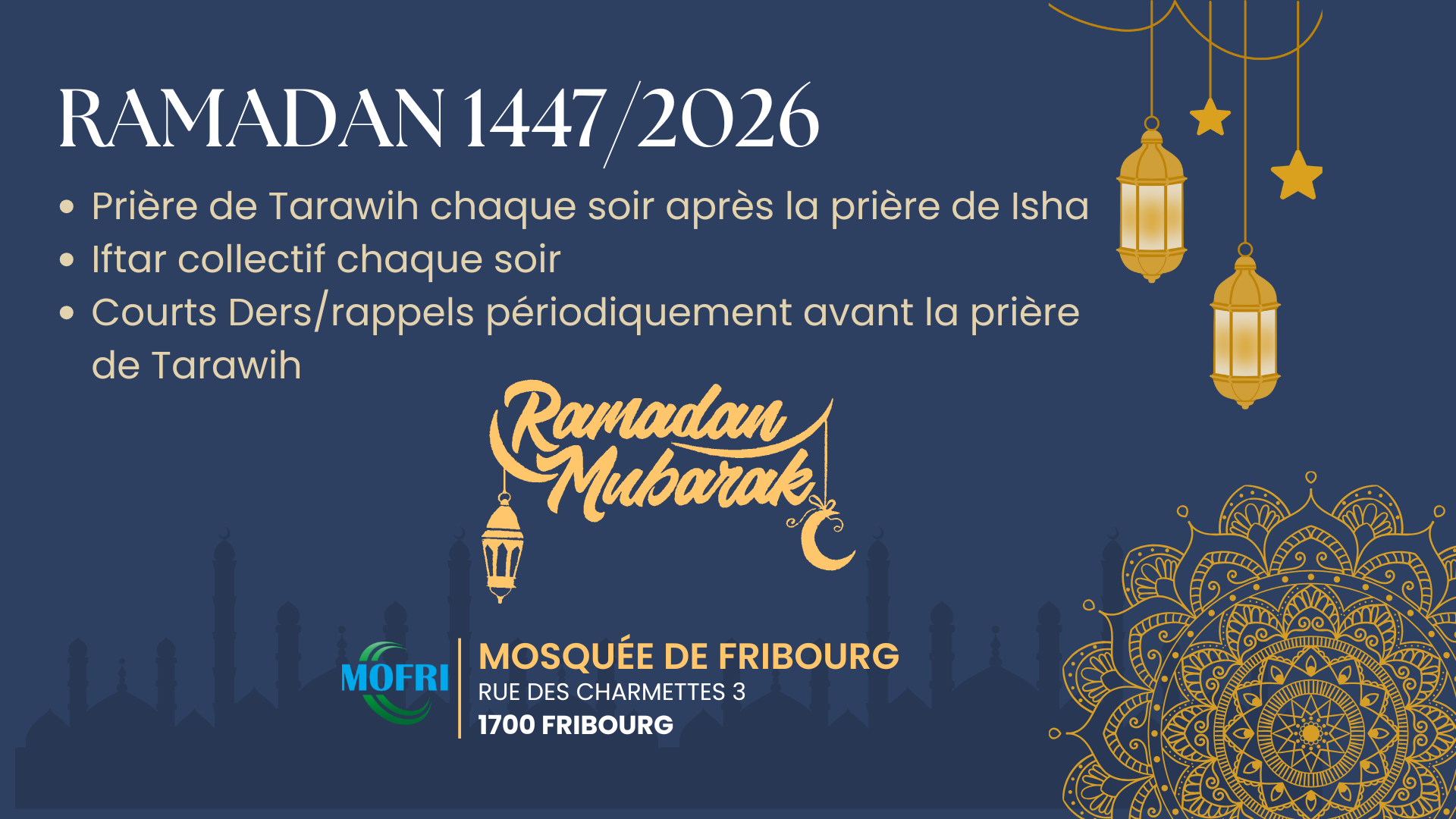 Ramadan Activités