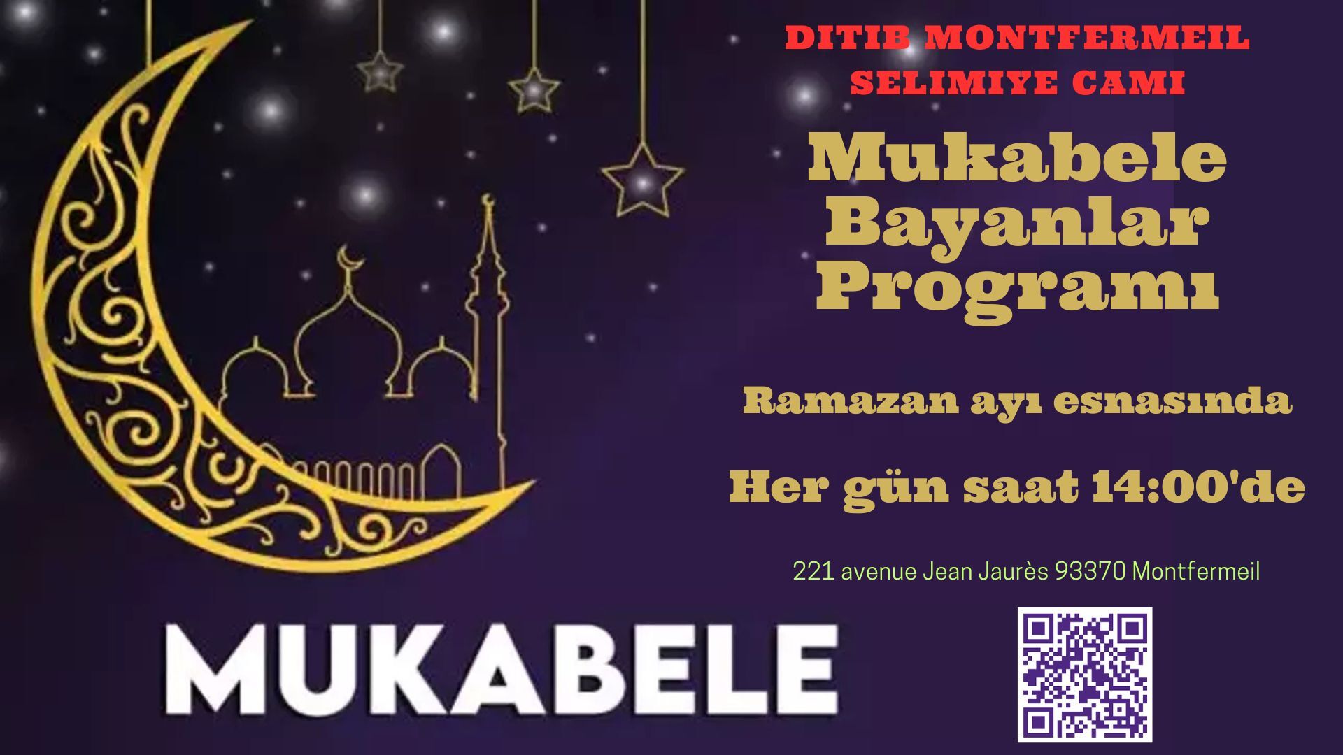 Mukabele bayanlar programı