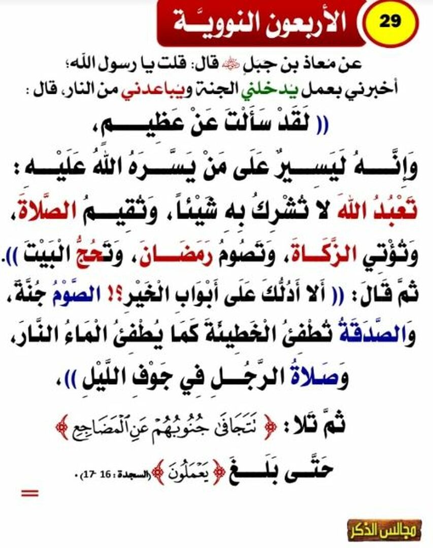 الأربعون النووية