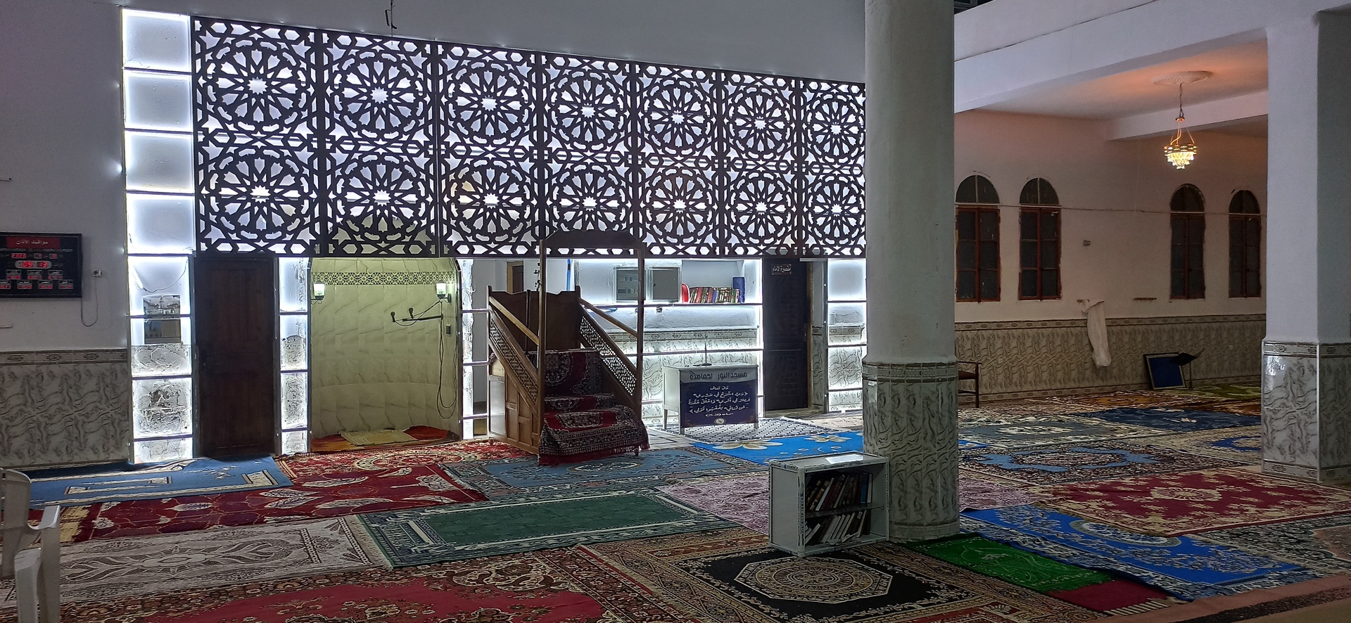 مسجد النور # لحمامدة # بن مهيدي