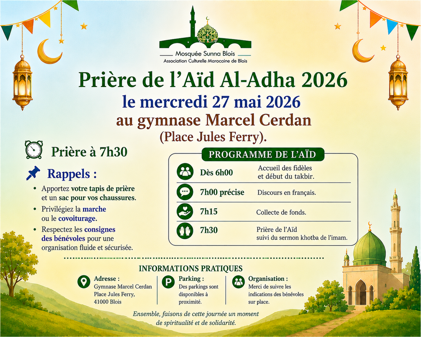SALÂT AÏD AL ADHA