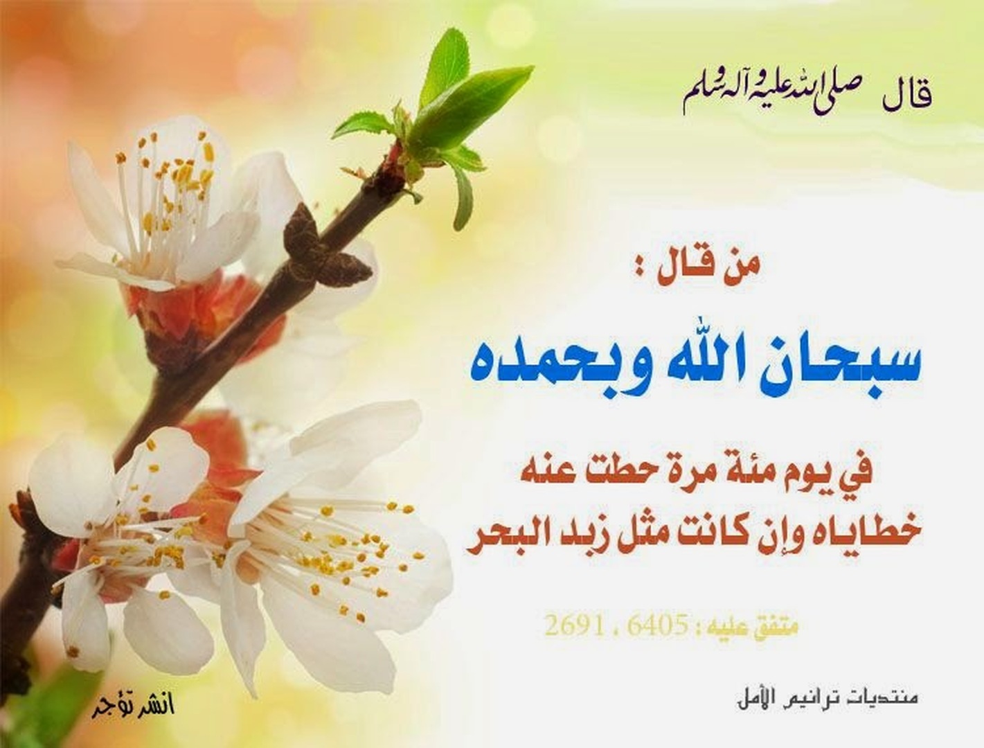 احاديث نبوية