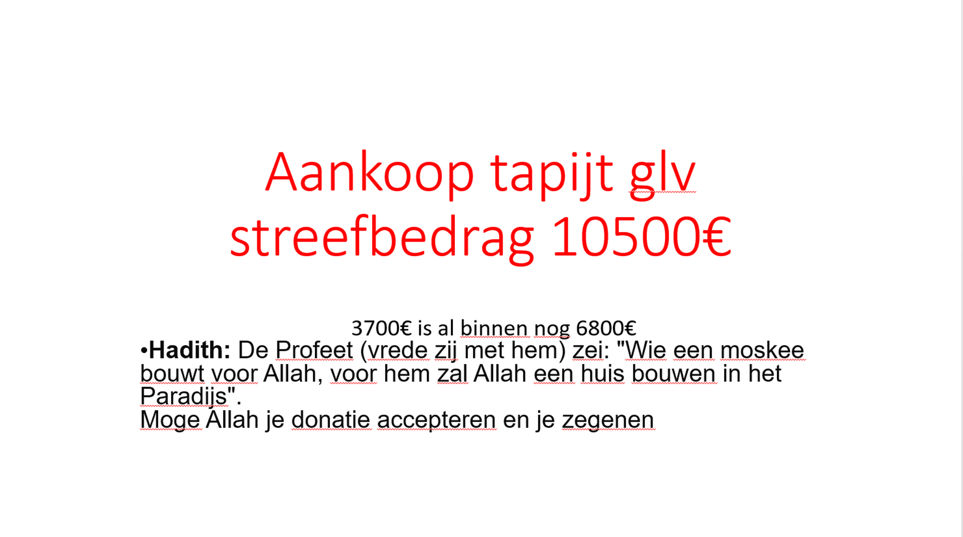 project tapijt (glv)