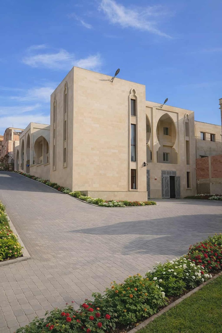 صورة اكتمال المسجد