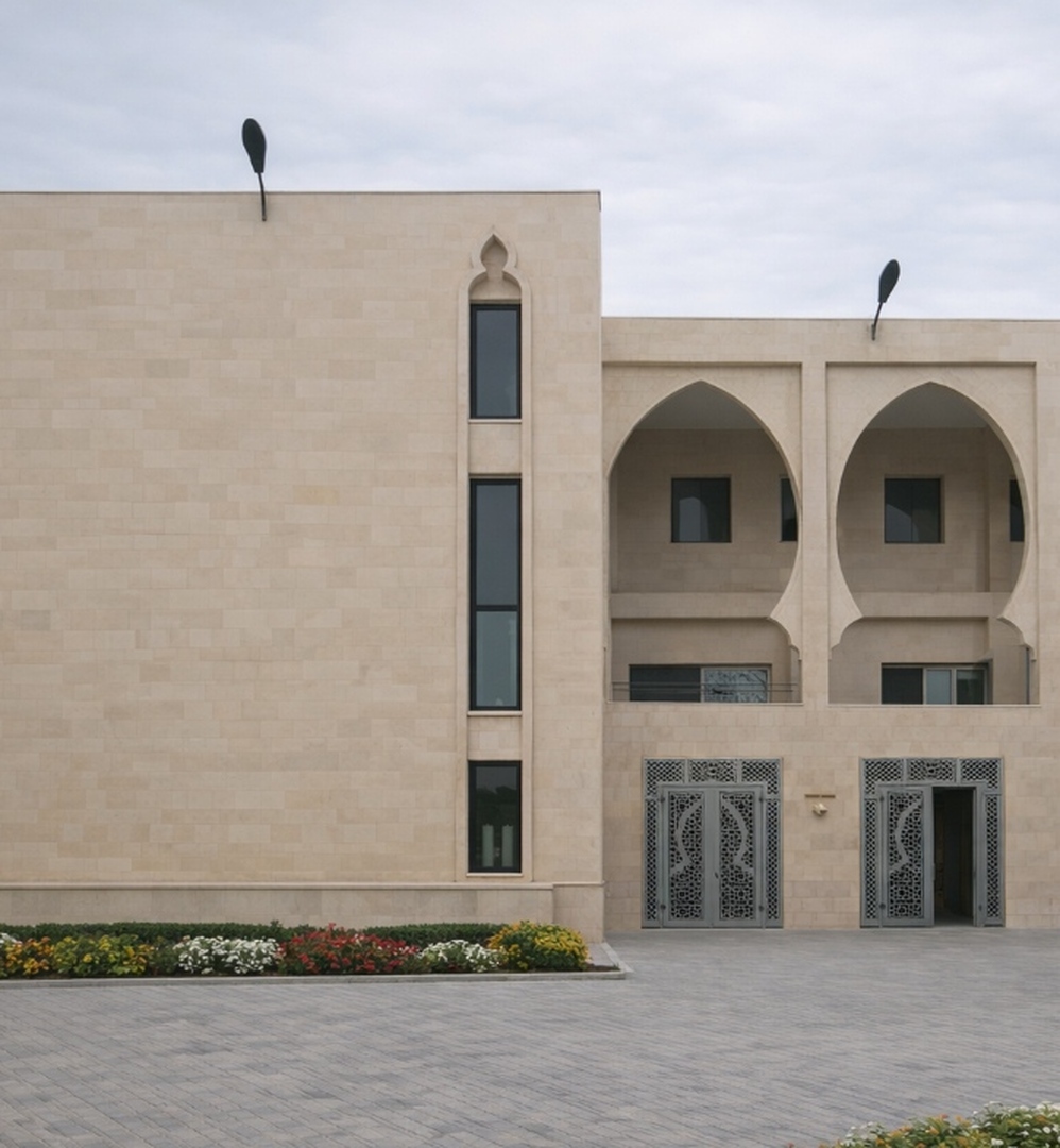 صورة اكتمال المسجد