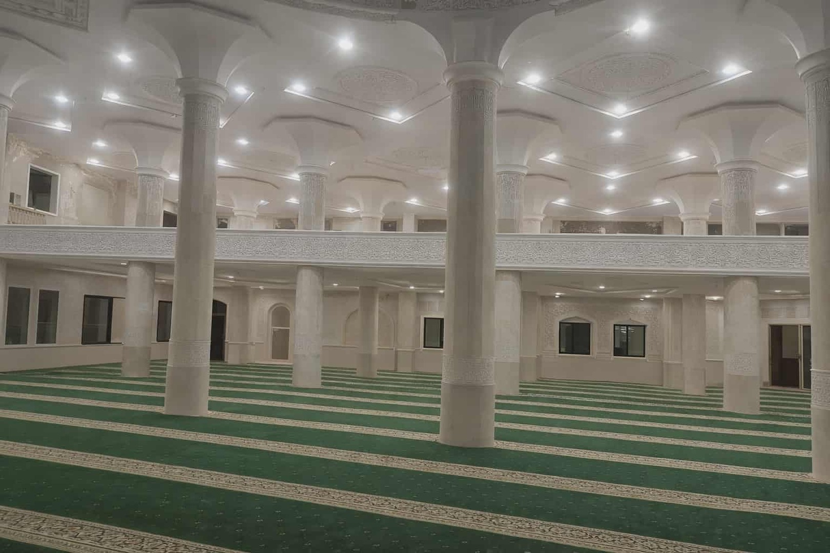 صورة اكتمال المسجد