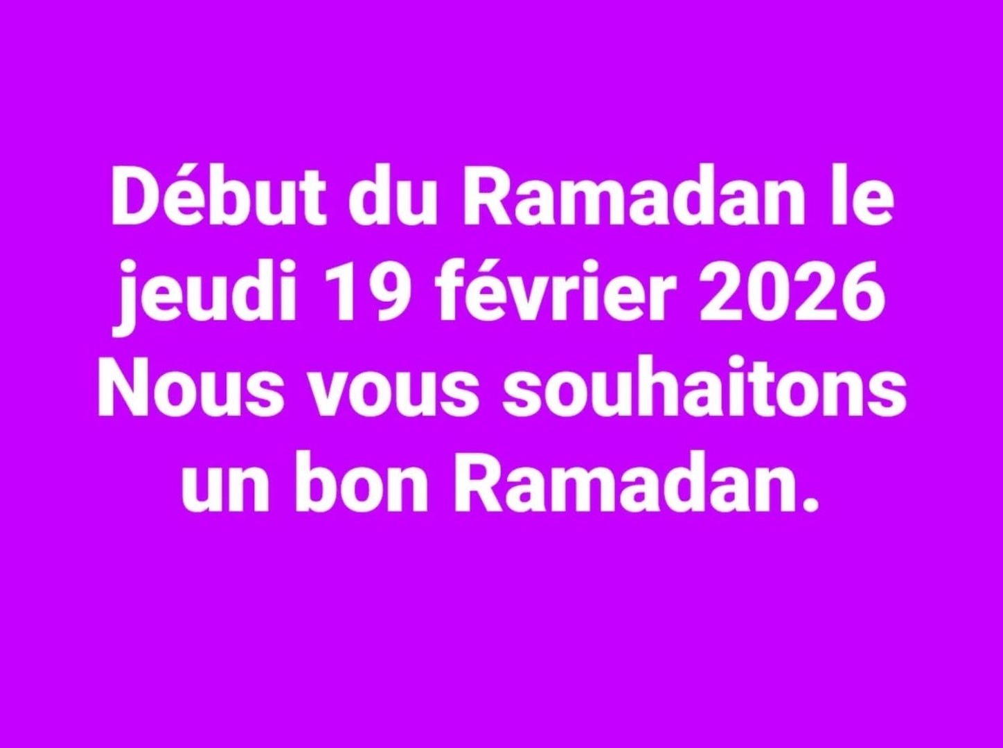 Ramadan 2026