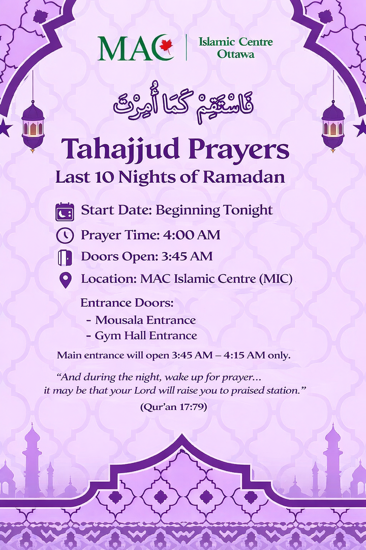 Tahajjud Prayers