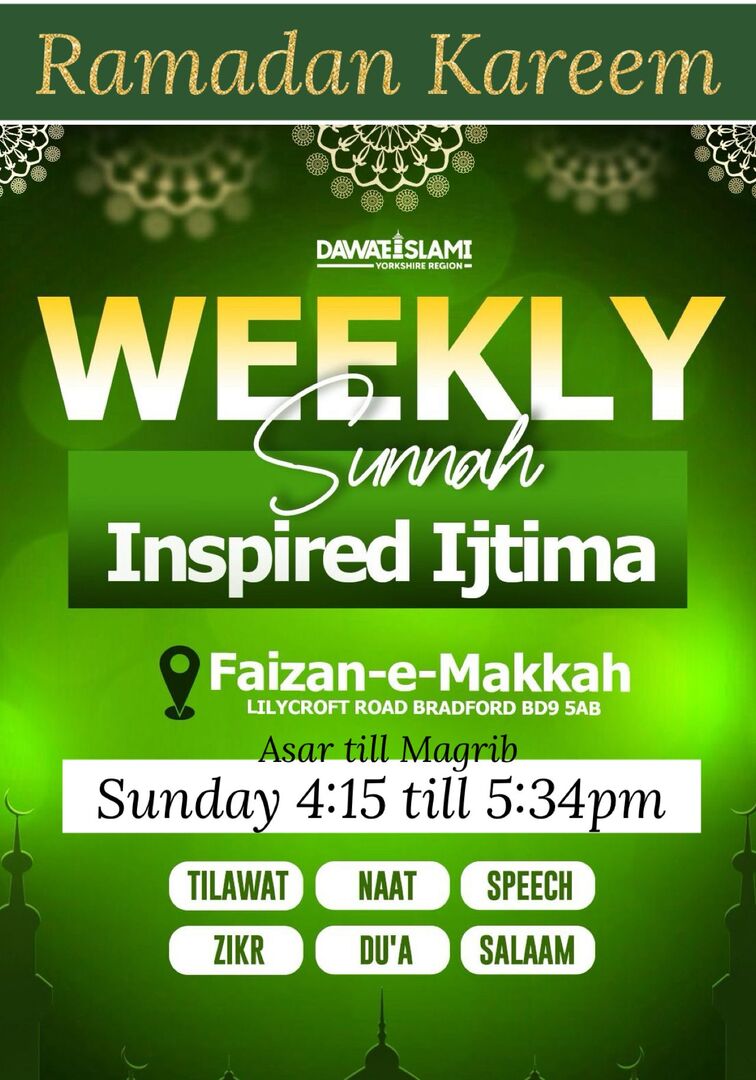 Local weekly gathering