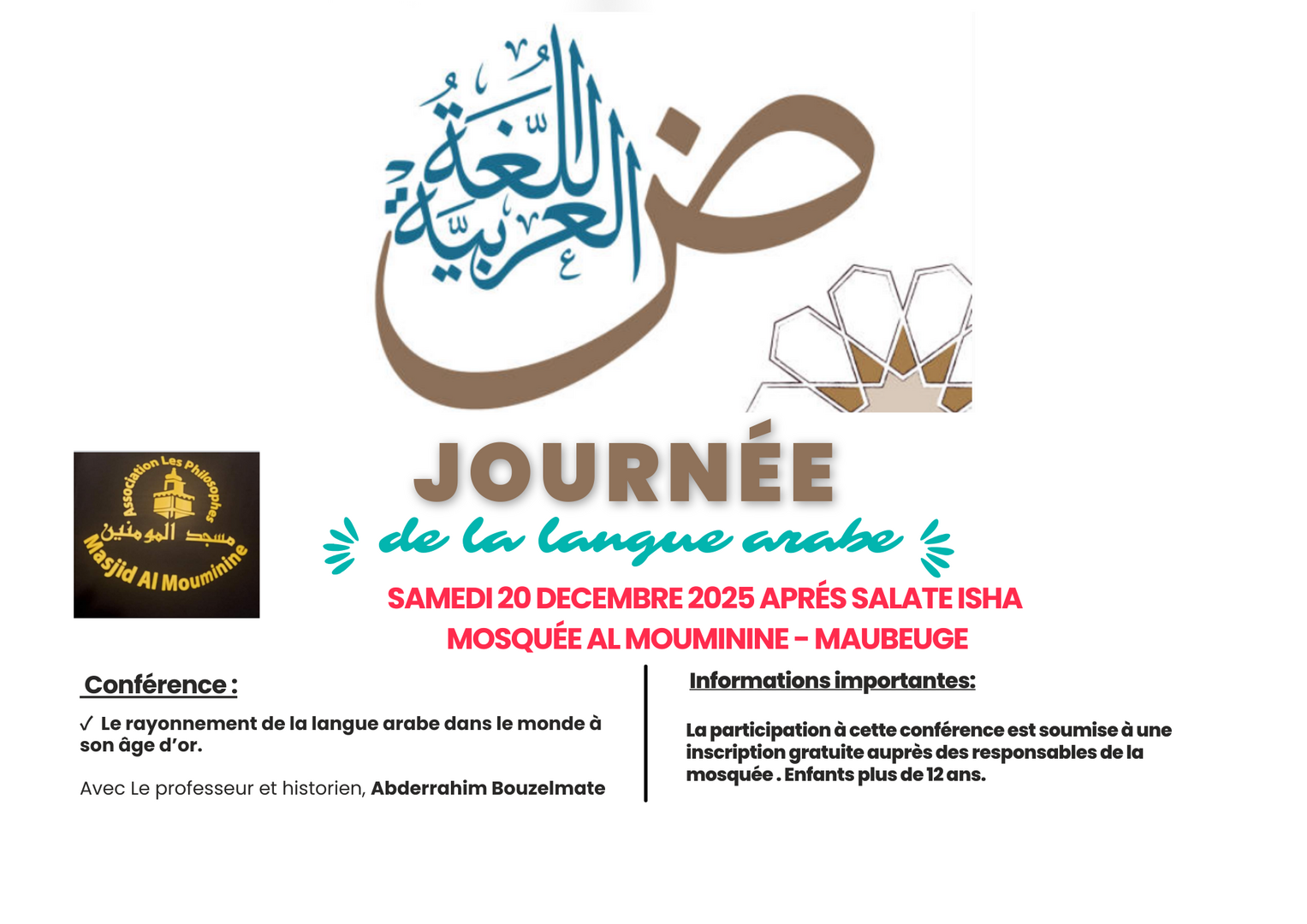 Conference: Langue arabe dans le monde
