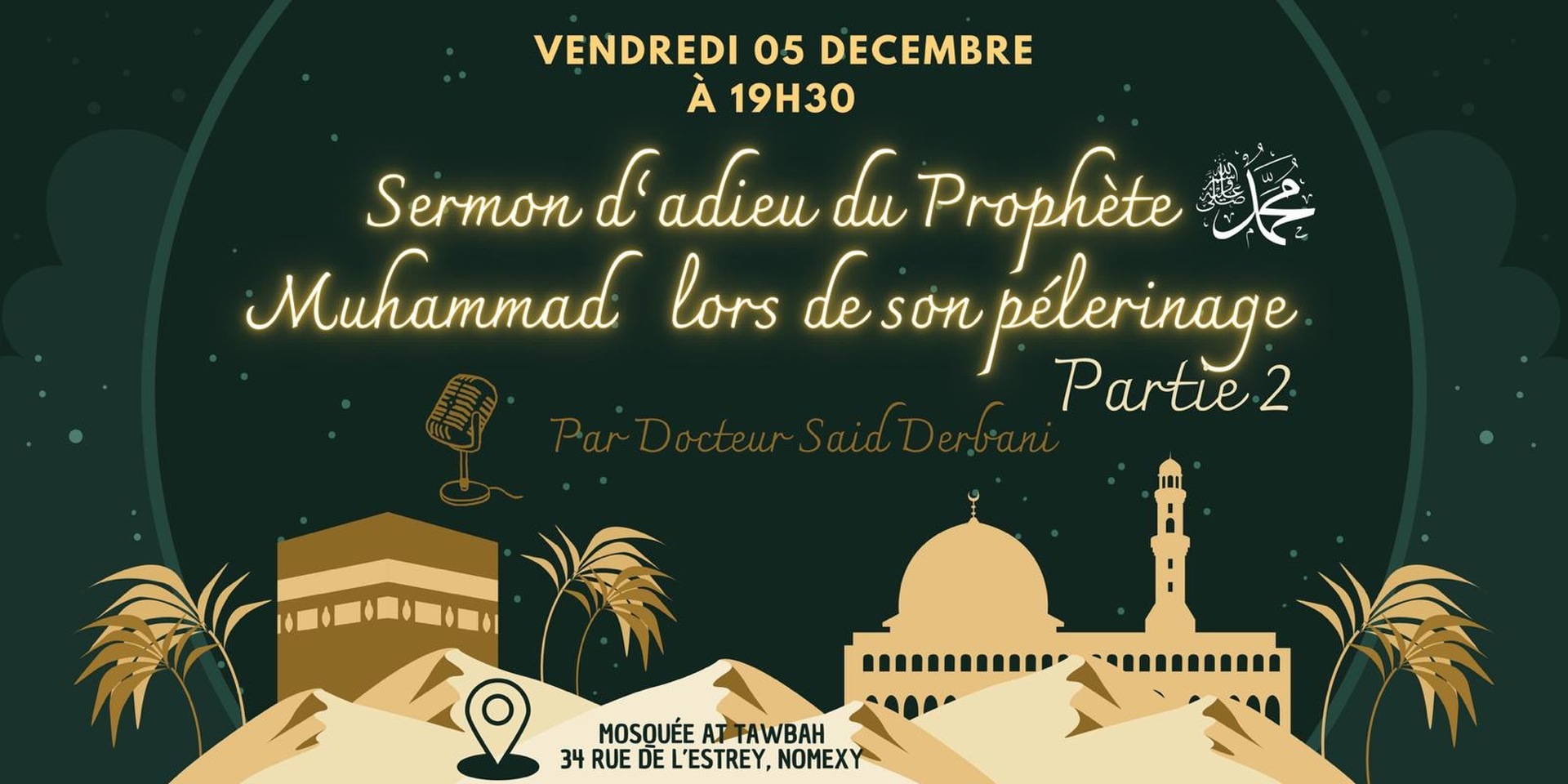 Conférence - Dr Said Derbani