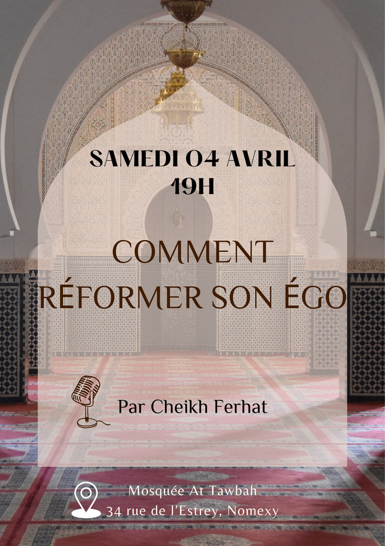 Conférence samedi 04 avril 19h