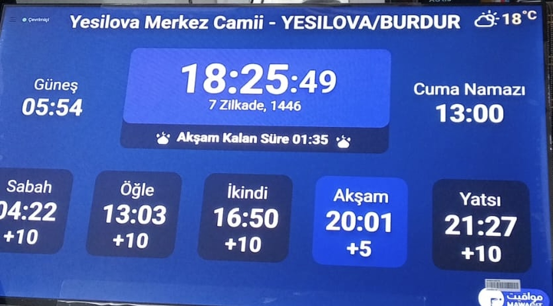 Yesilova Merkez yeni camii