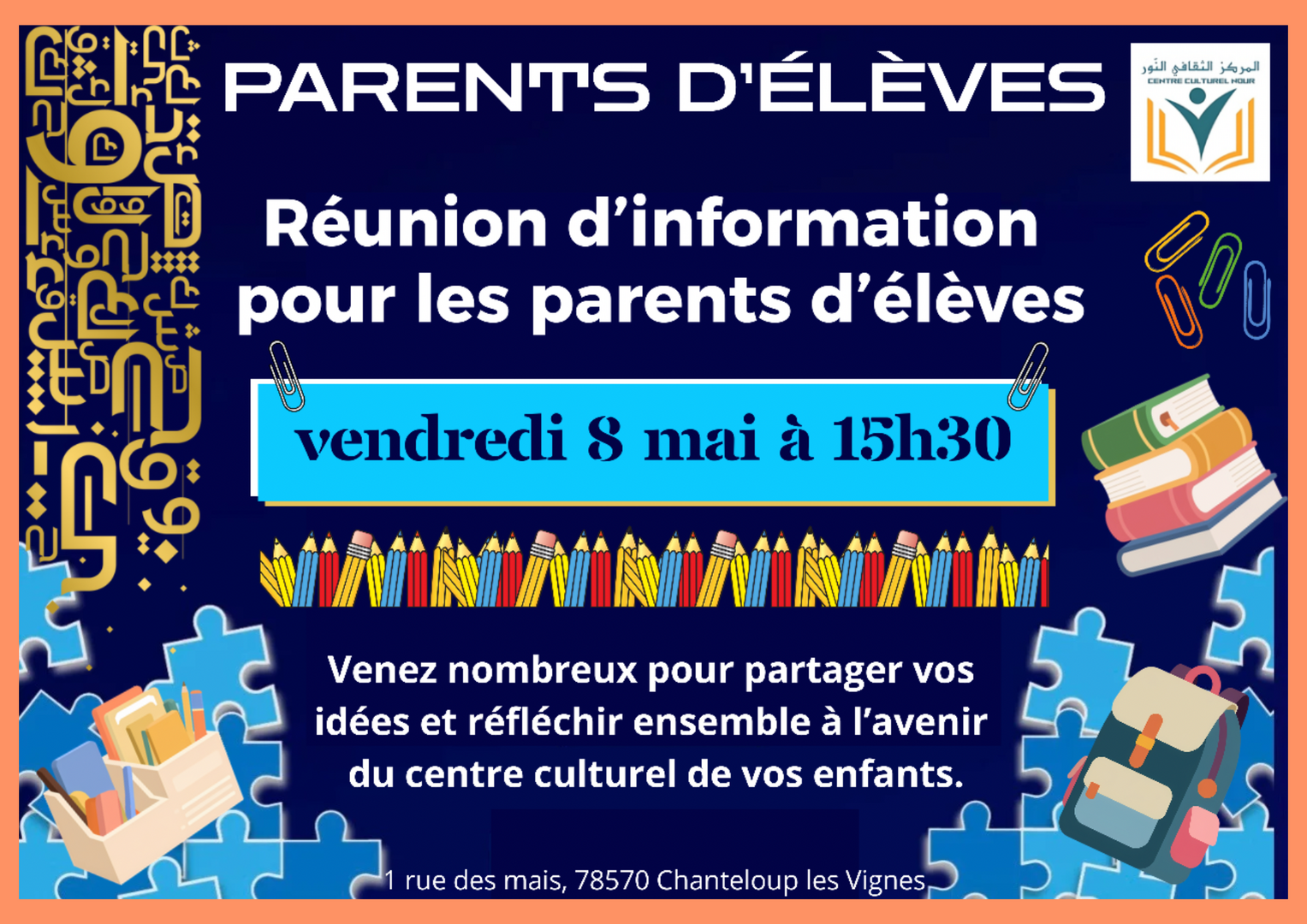 Réunion parents d’élèves 2026